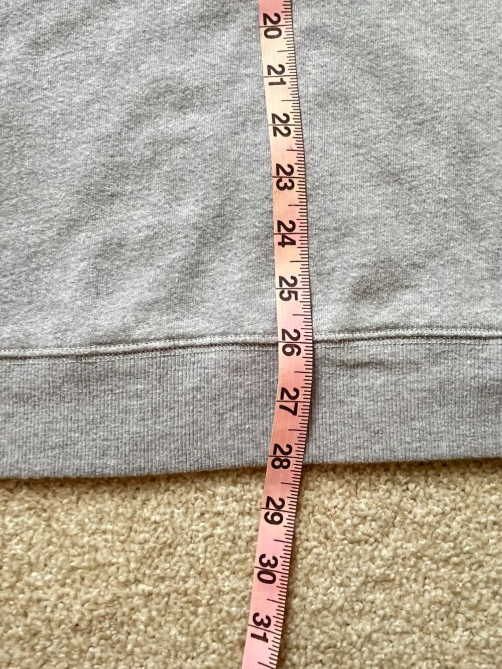 Peloton Gray Sweatshirt with Pink Peloton Logo - Small - Picture 5 of 16